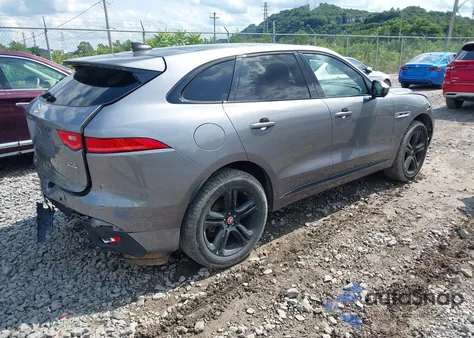 2020 Jaguar F-Pace R-Sport P250 Awd Automatic from USA, damaged, VIN SADCL2FX9LA636634